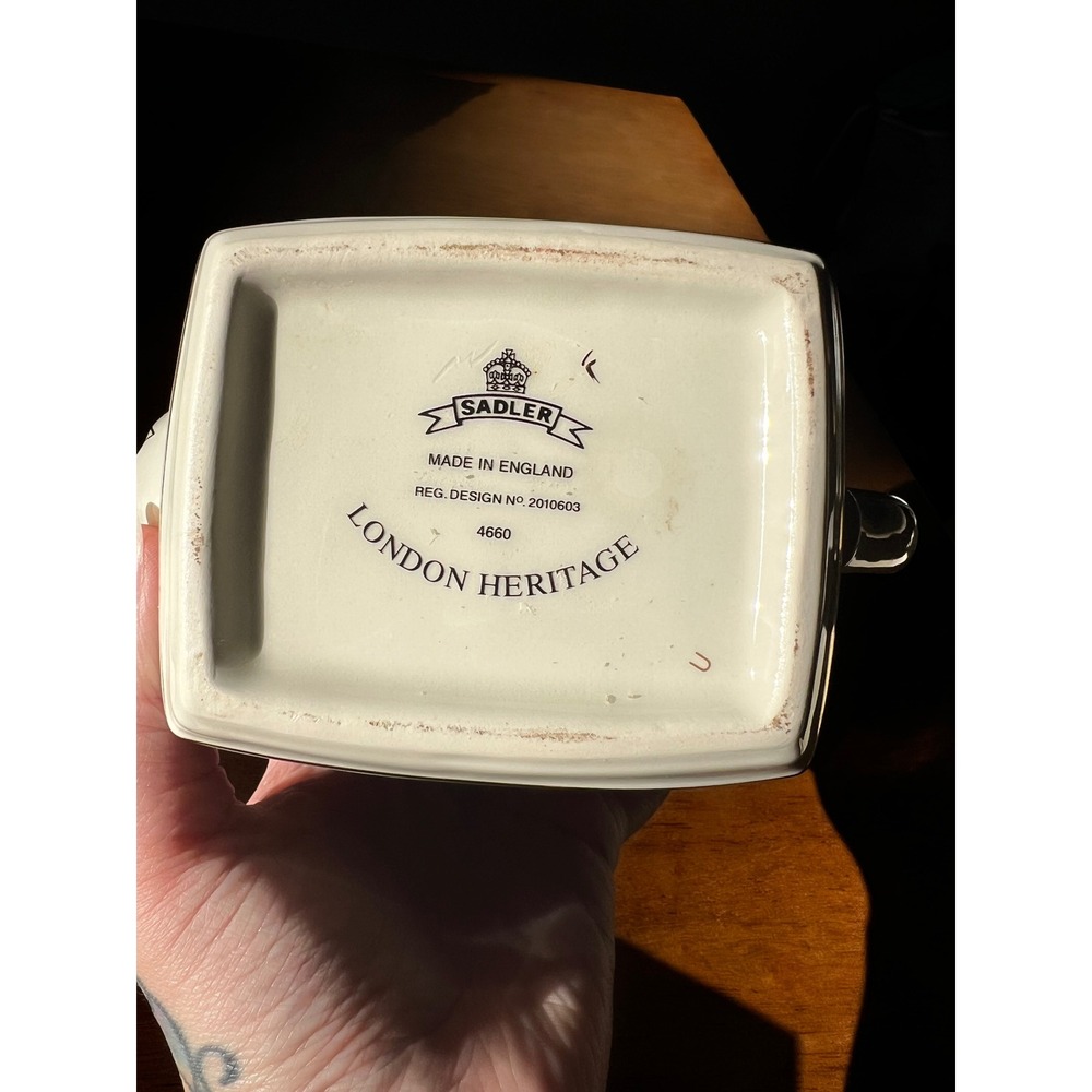 Sadler London Heritage Teapot England Union Jack British Bus Ceramic 4660 - Picture 4 of 6